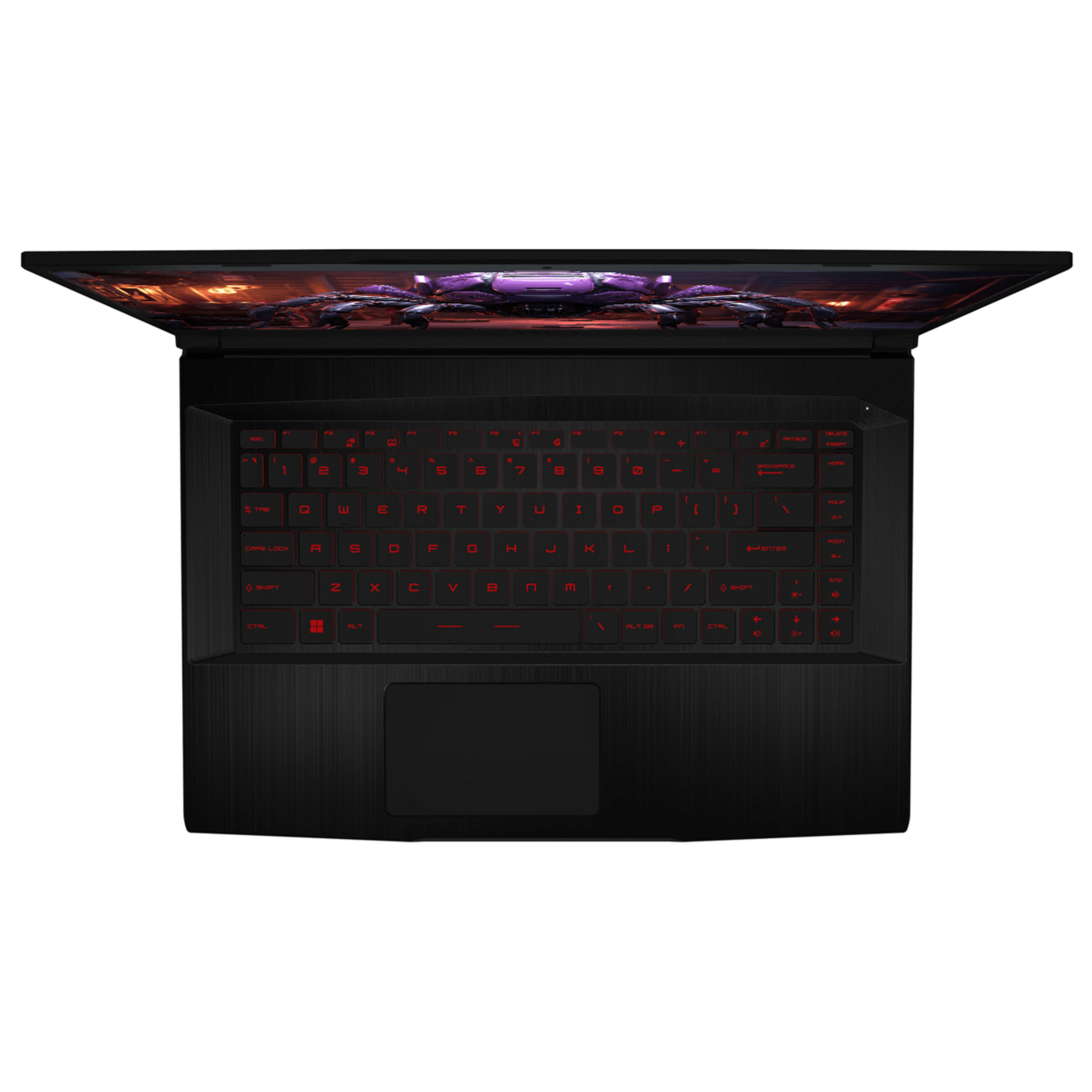 MSI GF Series Gaming Laptop, 15.6" FHD Display, Intel Core i5-12450H, NVIDIA GeForce RTX 4050, Windows 11 Home, Black - Teknoraks
