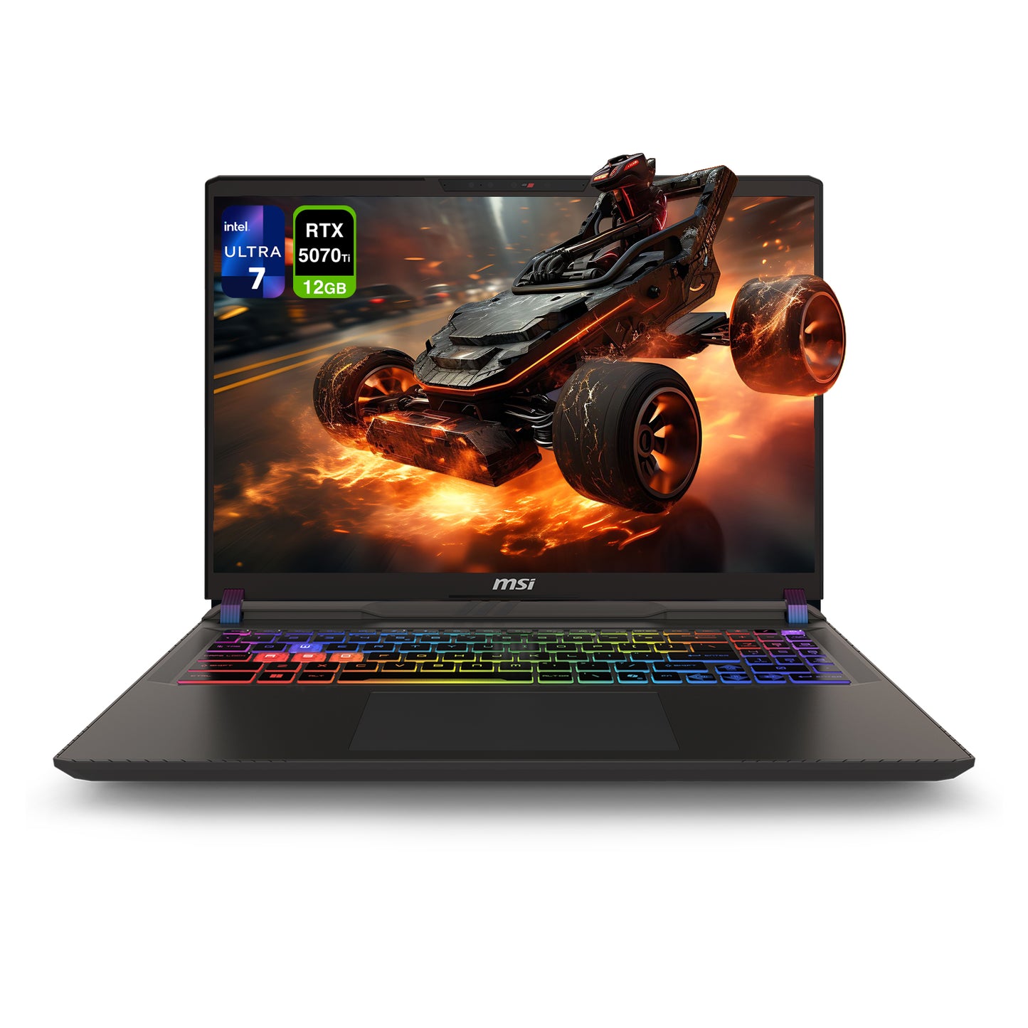 MSI Vector 16 HX AI Gaming Laptop, Ultra 7-255HX, 16” FHD+ (1920x1200) 144Hz RTX 5070Ti
