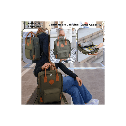 NPO DL01 Laptop Backpack, With USB Charging Port, Fits 16" - Teknoraks