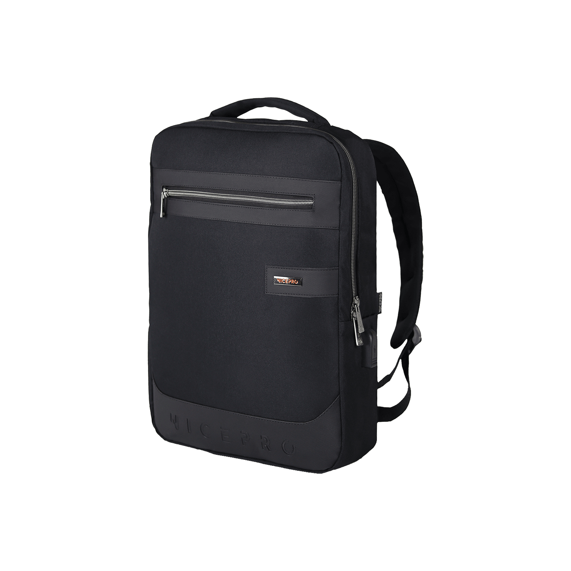 NPO Success Laptop Backpack, With USB Charging Port, Fits 16"