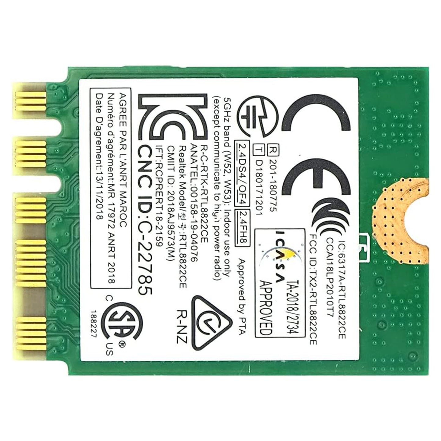 Realtek Wireless Card RTL8822CE