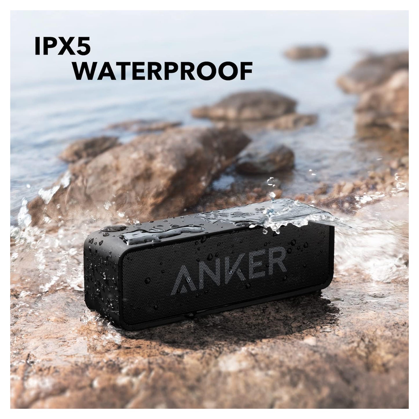 Anker Soundcore Bluetooth Speaker with IPX5 Waterproof