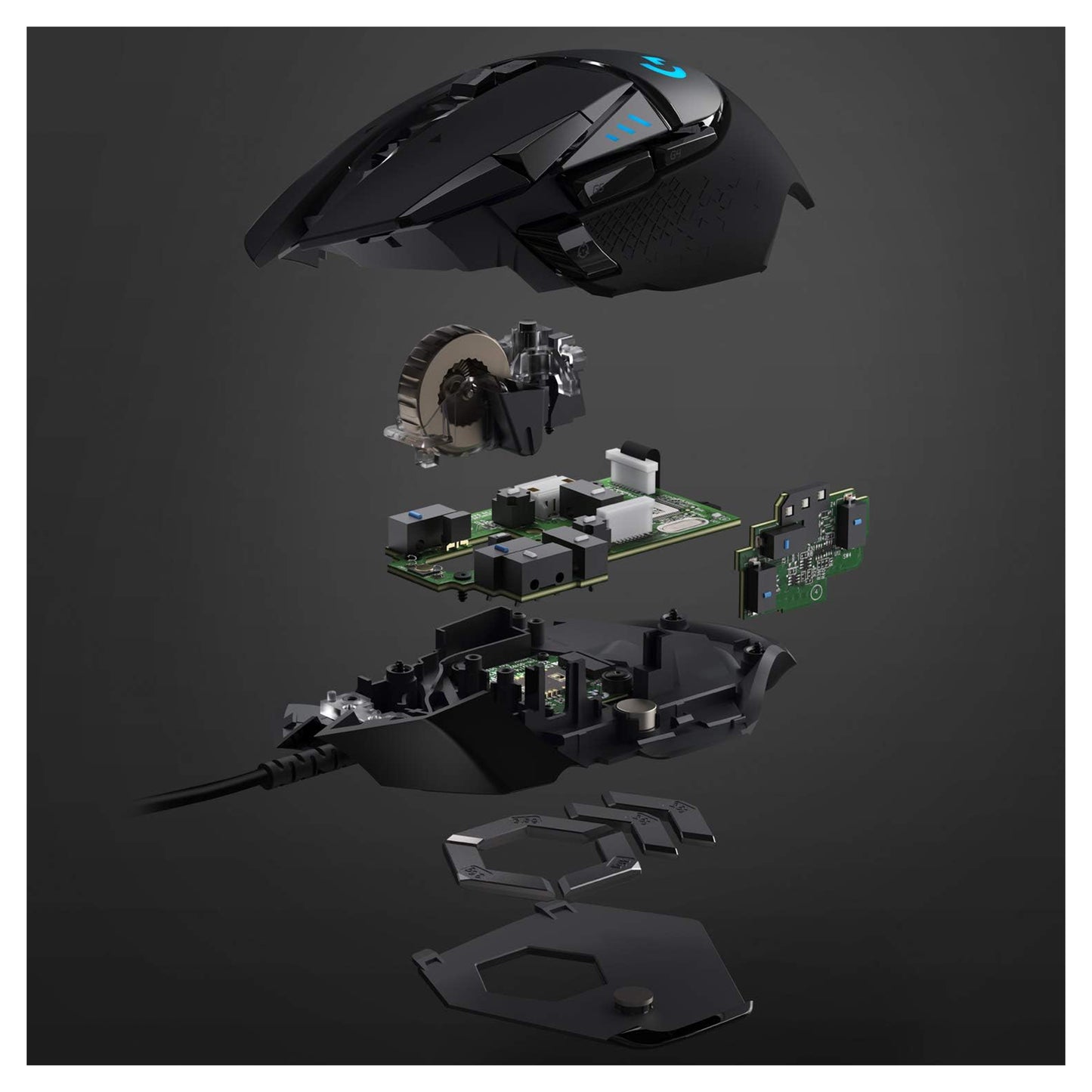 Logitech G502 HERO High Performance Wired Gaming Mouse