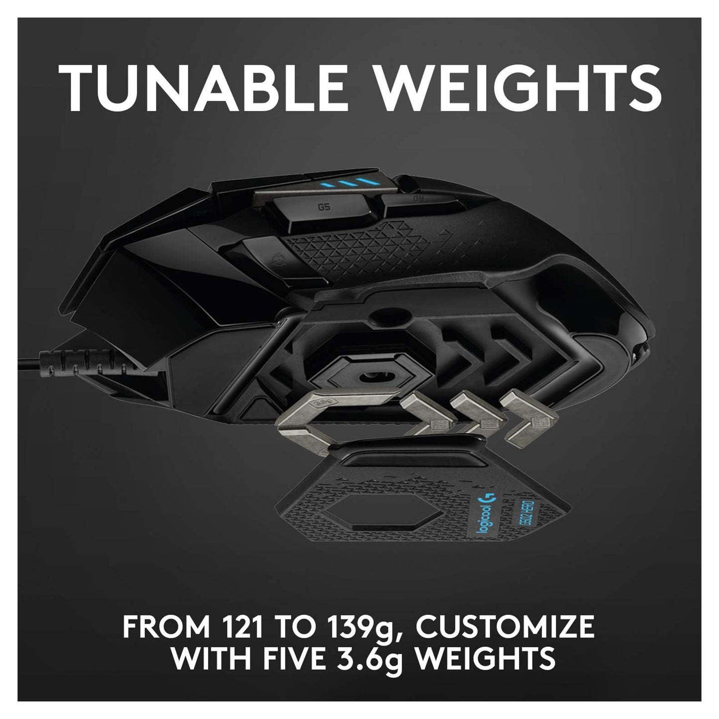 Logitech G502 HERO High Performance Wired Gaming Mouse