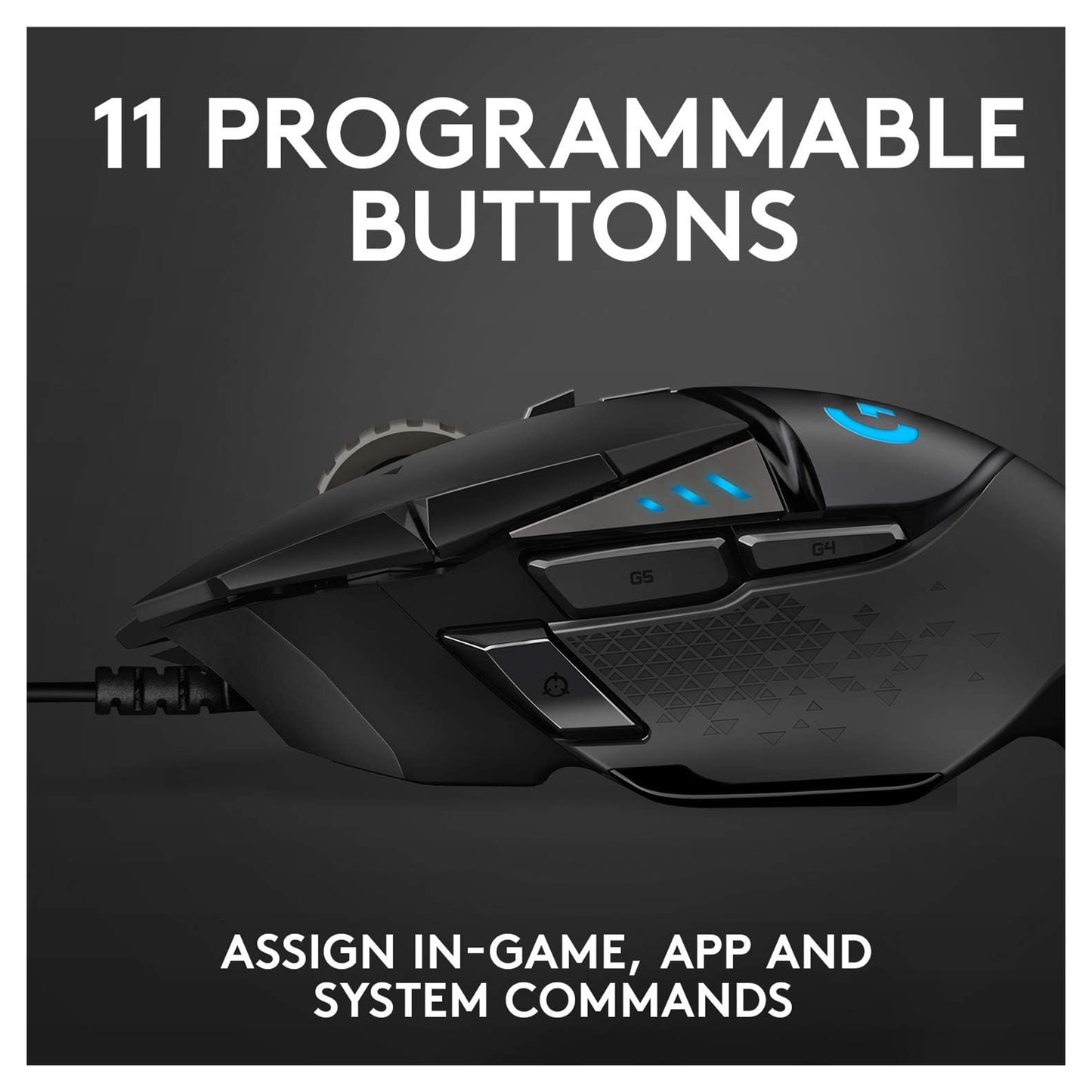 Logitech G502 HERO High Performance Wired Gaming Mouse