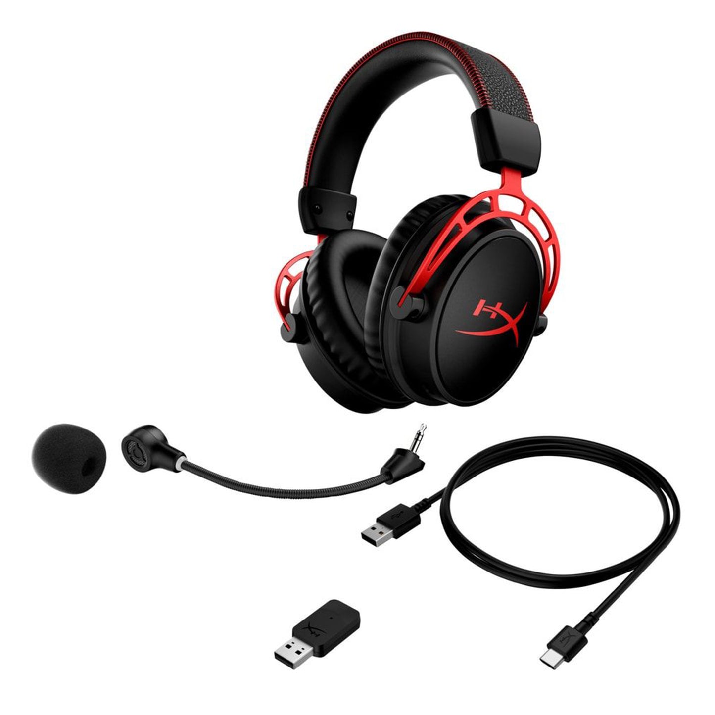 HyperX Cloud Alpha - Gaming Headset (Black-Red)