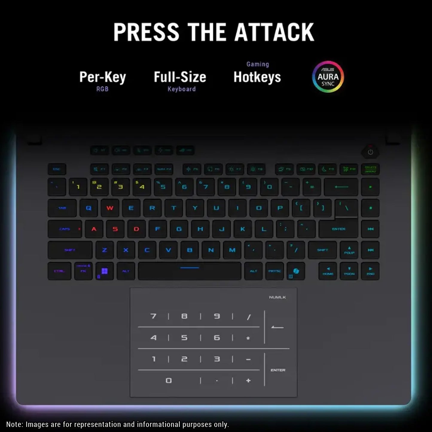 ASUS ROG Strix G16 Gaming Laptop, Ultra 9-275HX, 16" (2560x1600) 240Hz, RTX 5070, W11 Pro (Used-Good)