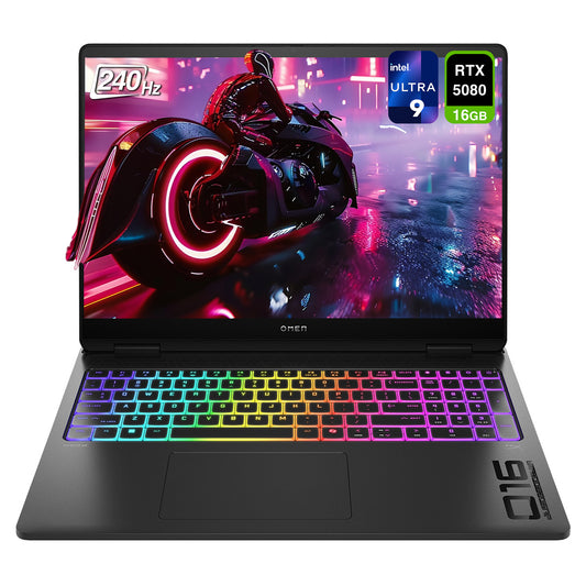 Hp OMEN 16 MAX Gaming Laptop, Ultra 9-275HX, 16" (2560x1600) RTX5080