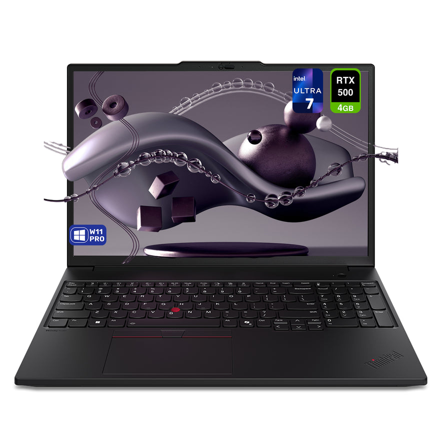 Lenovo ThinkPad P16s Gen 3 Mobile Workstation, Ultra 7-155H, 16" WQUXGA (3840x2400) RTX 500, W11 Pro