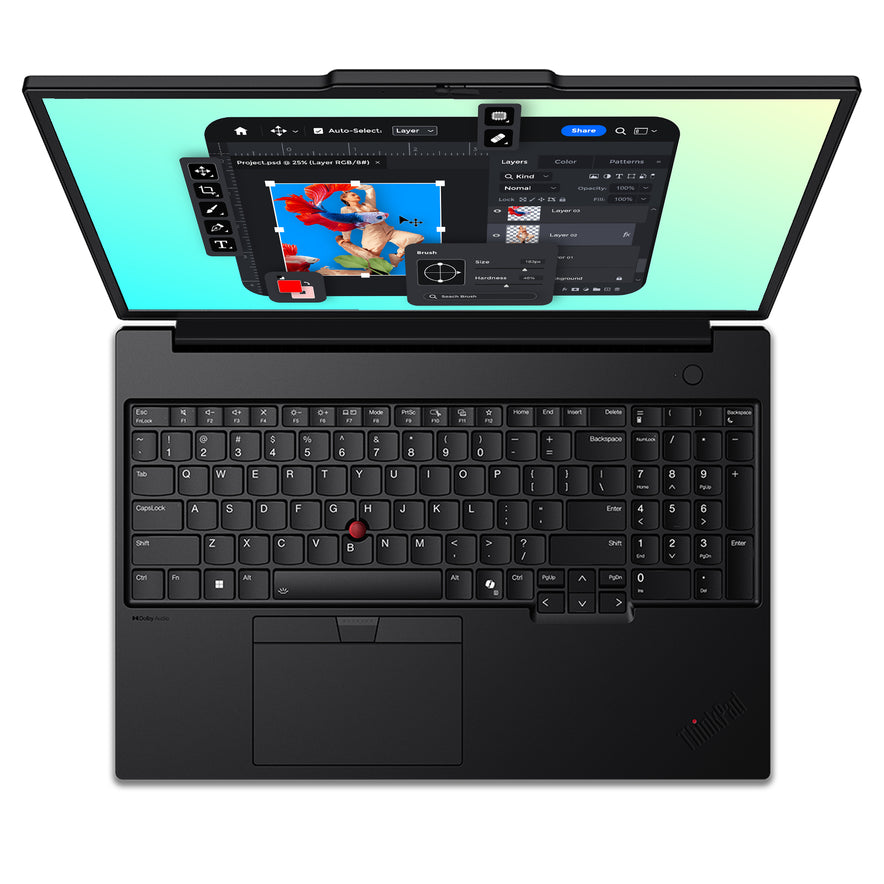 Lenovo ThinkPad P16s Gen 3 Mobile Workstation, Ultra 7-165H, 16" WUXGA (1920x1200), RTX 500, W11 Pro