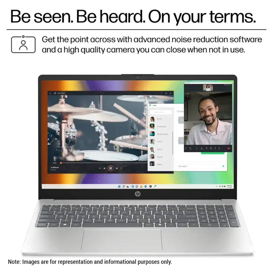 HP 15 Laptop, Intel i7-1355U,  15.6" FHD (1920x1080) Touchscreen