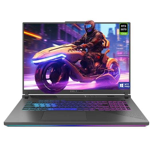 ASUS ROG Strix G18 Gaming Laptop, Ryzen 9-9955HX, 18" 2.5K (2560x1600) 240Hz RTX 5070 (Used-Like New)