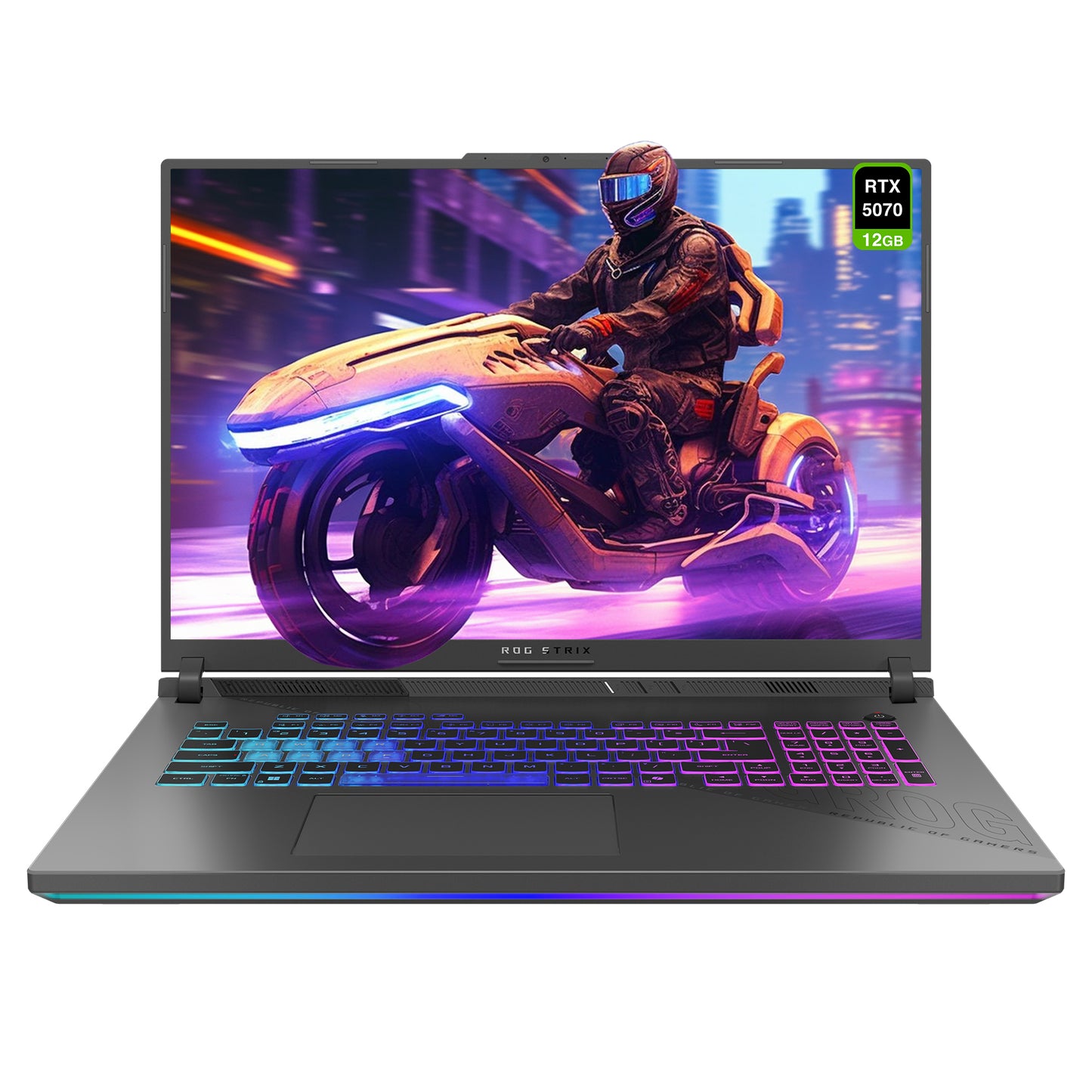 ASUS ROG Strix G18 Gaming Laptop, Ryzen 9-9955HX, 18" 2.5K (2560x1600) 240Hz RTX 5070 (Used-Like New)
