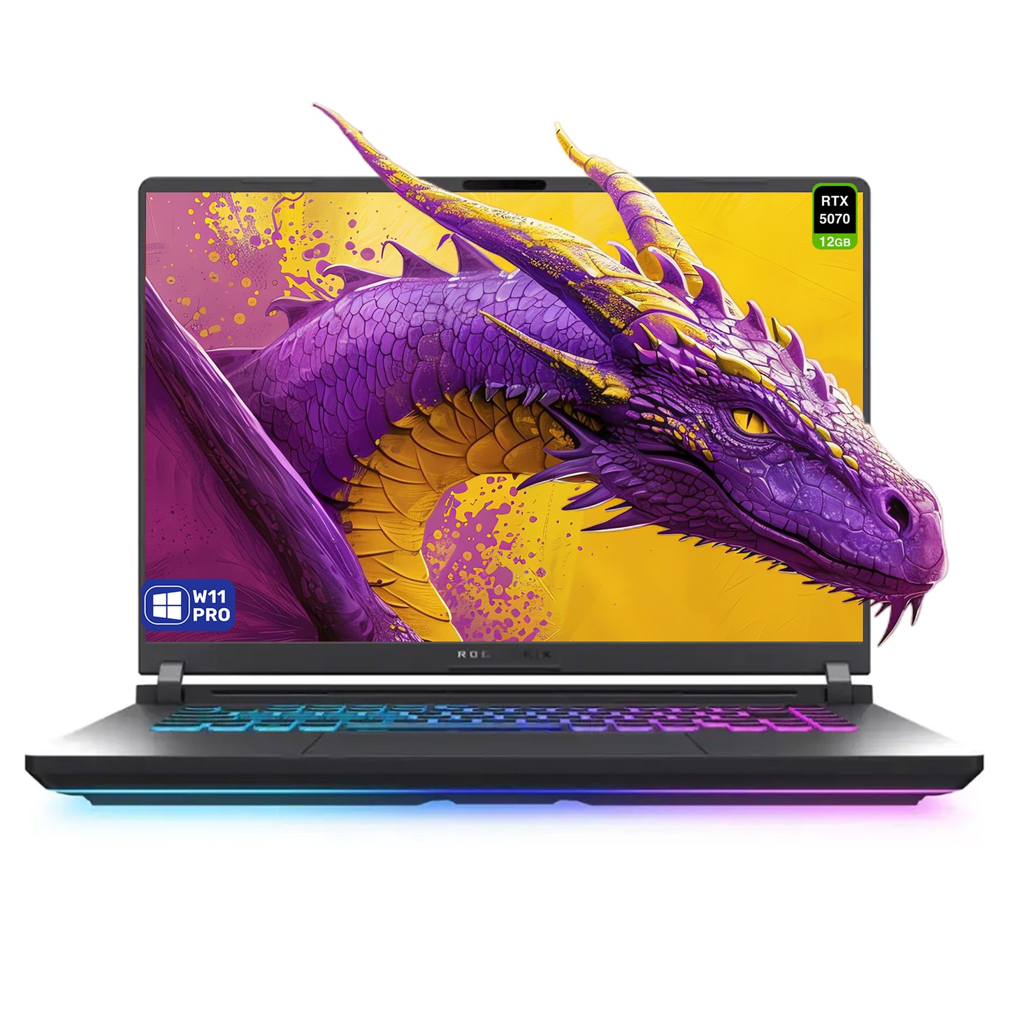 ASUS ROG Strix G16 Gaming Laptop, Ryzen 9-9955HX, 16" WQXGA (2560x1600) 240Hz RTX 5070