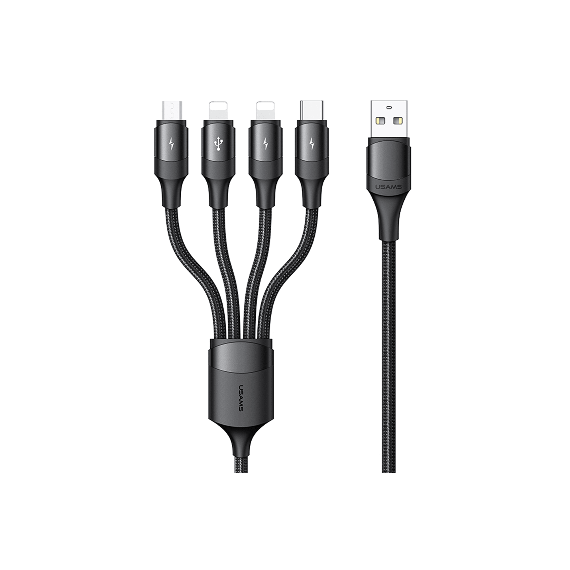 Baseus 3in1 Multi USB Charger Charging Cable Micro USB Type-C for iPhone  Samsung