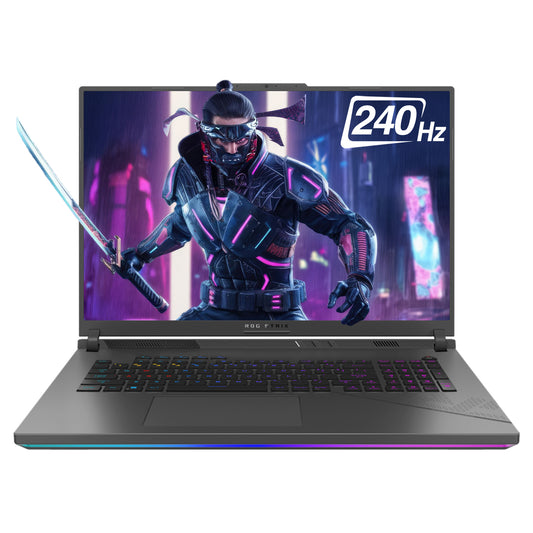 ASUS ROG Strix G18 Gaming Laptop, i9-14900HX, 18” WQXGA (2560x1600), RTX4070, W11Pro (Used-Like New)