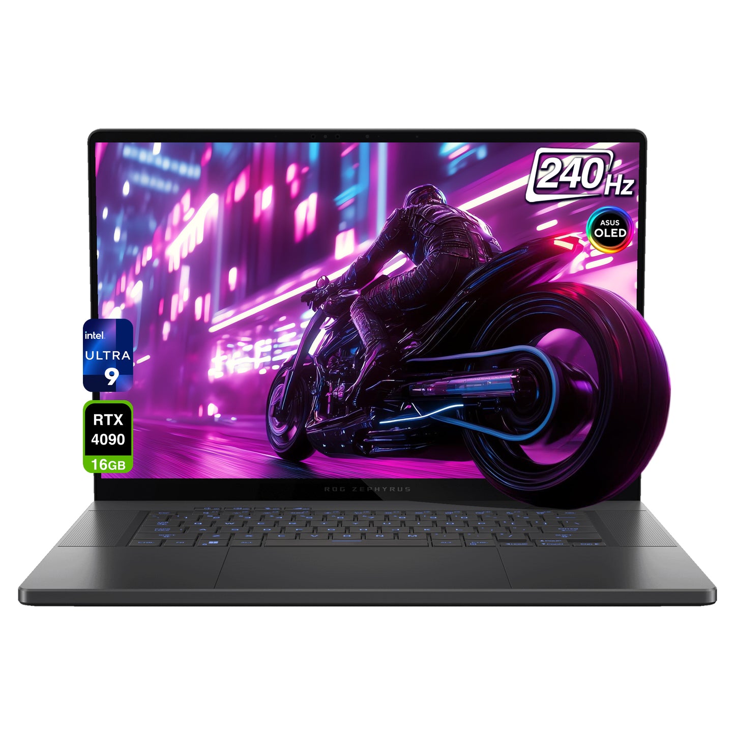 ASUS ROG Zephyrus G16 Gaming Laptop, Ultra 9-185H, 16" QHD (2560x1600) 240Hz, 90 (Used-Like New)