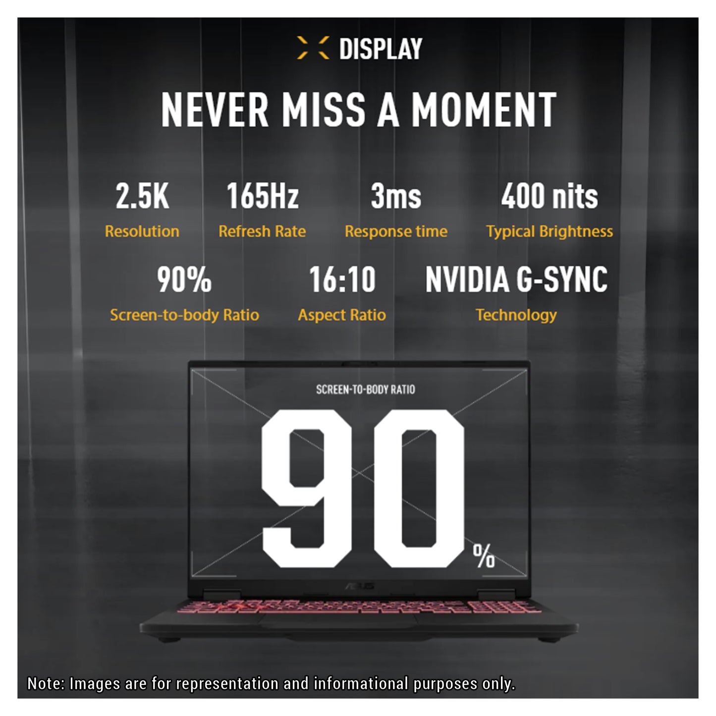 ASUS TUF A16 Copilot+ Gaming Laptop, Ryzen AI 9 270, 16" FHD+ (1920x1200) 165Hz RTX5070, W11 Pro (Used-Like New)