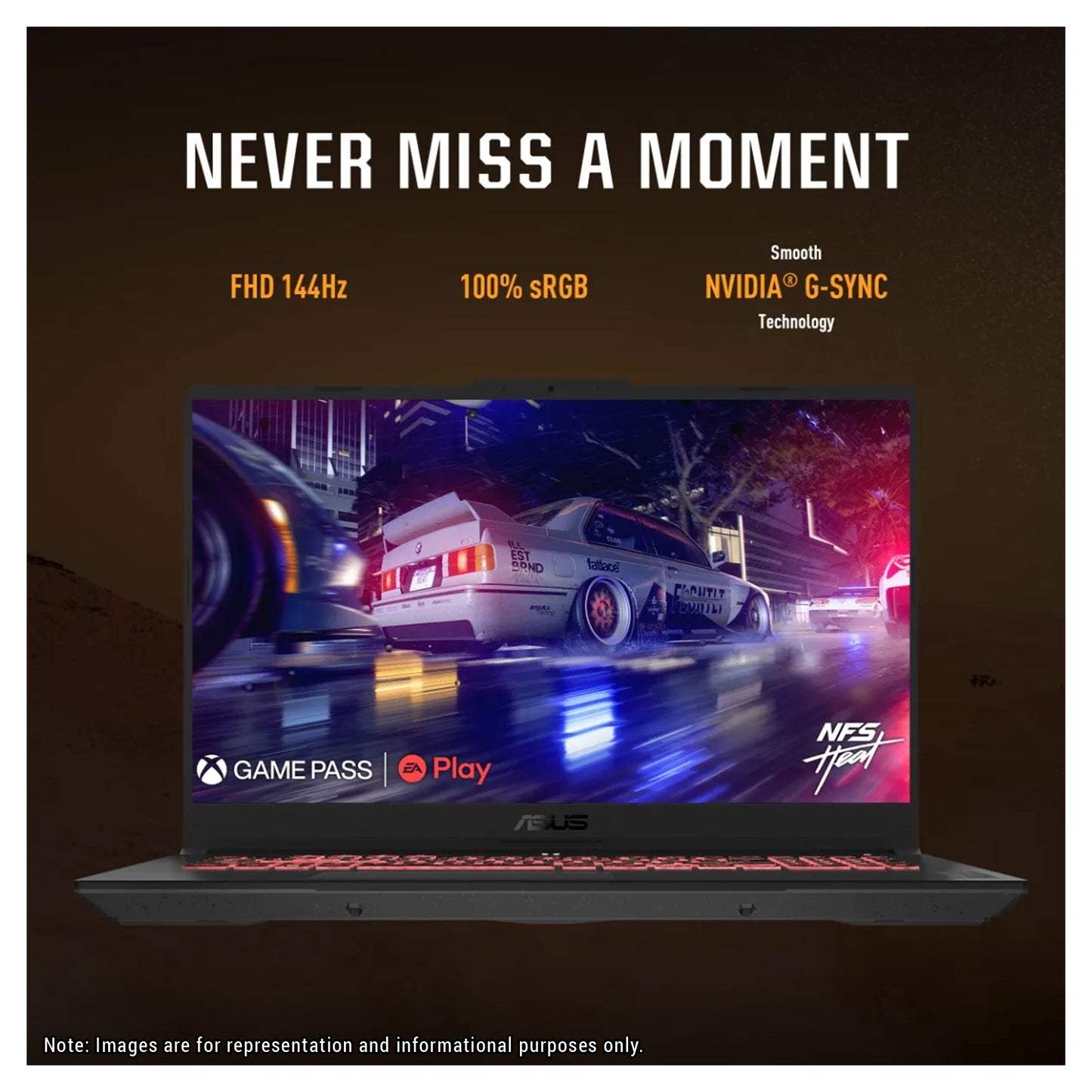 ASUS TUF A17 Gaming Laptop, AMD Ryzen 7 7735HS, 16 GB DDR5 RAM, 1 TB PCIe SSD, 17.3” FHD (1920x1080) 144Hz Display, Nvidia G-Force RTX 4060, Backlit Keyboard, W11 Home, ‎Mecha Gray