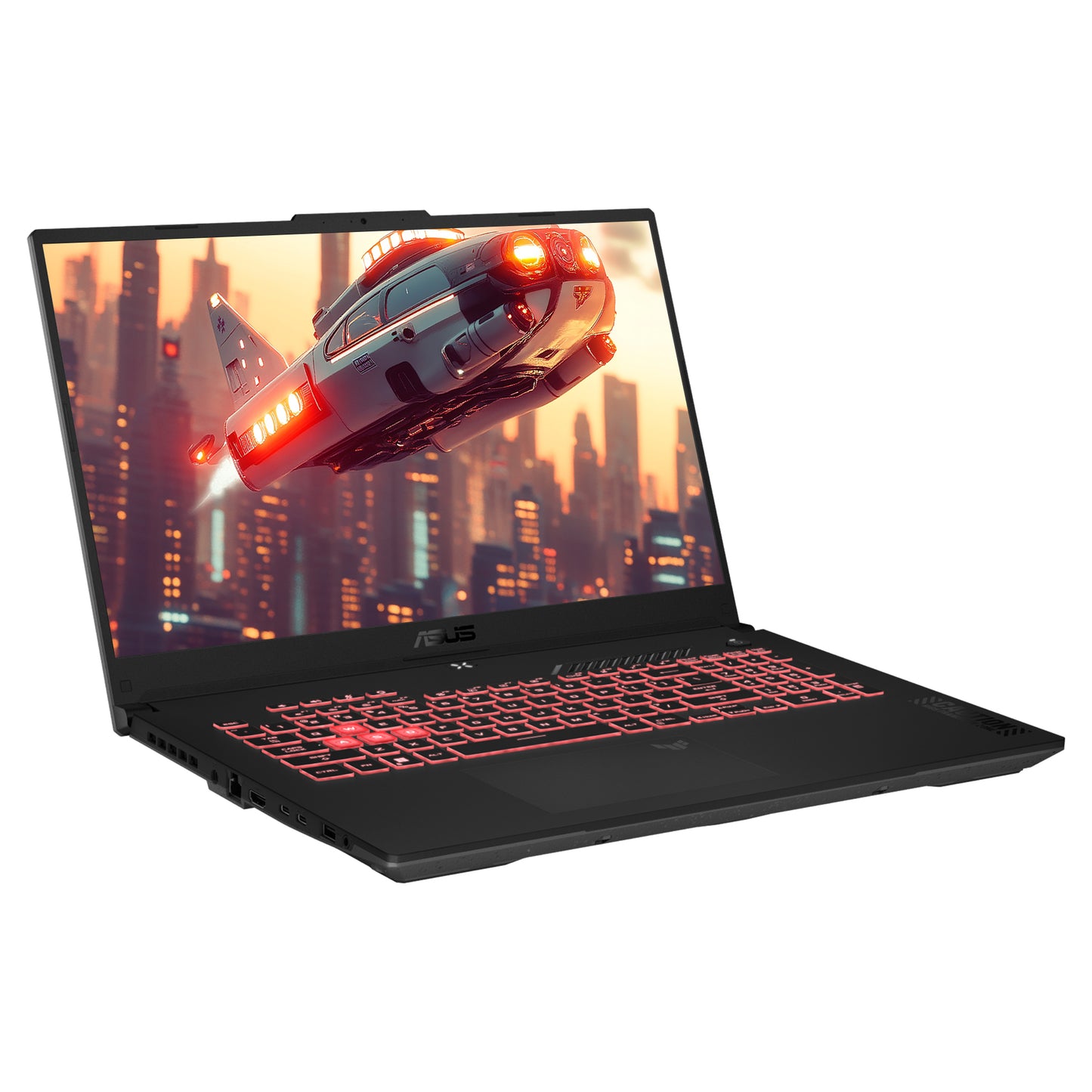 ASUS TUF A17 Gaming Laptop, AMD Ryzen 7 7735HS, 16 GB DDR5 RAM, 1 TB PCIe SSD, 17.3” FHD (1920x1080) 144Hz Display, Nvidia G-Force RTX 4060, Backlit Keyboard, W11 Home, ‎Mecha Gray