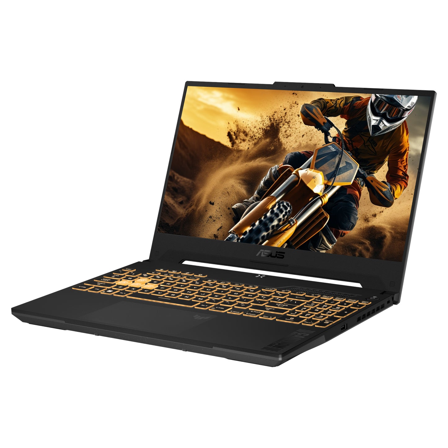 ASUS TUF Gaming F15 Gaming Laptop, i5-12500H, 15.6" FHD (1920x1080) 144Hz, RTX3050, 1-Zone RGB Keyboard