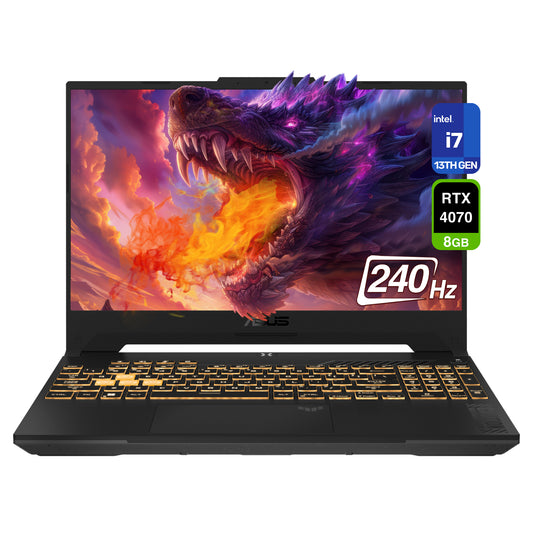 ASUS TUF Gaming F17 Laptop, i7-13620H, 17.3'' WQHD (2560x1440), RTX4070 (Used - Like New)