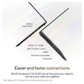 ASUS Vivobook S14 Copilot+ Laptop, Ryzen AI 9 365, 14" OLED 3K (2880x1800) 120Hz (Used-Like New)