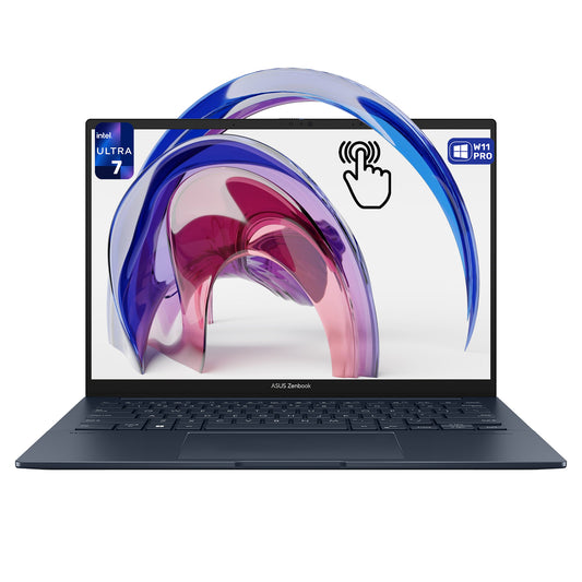 ASUS Zenbook 14 Laptop, Ultra 7-155H,  14" OLED (2880x1800) 3K Touch Screen, W11 Pro