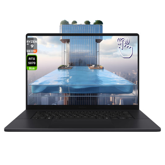 ASUS ProArt P16 Copilot+ Laptop,Ryzen AI 9 HX 370, 16" 4K (3840x2400) OLED Touchscreen, RTX 5070
