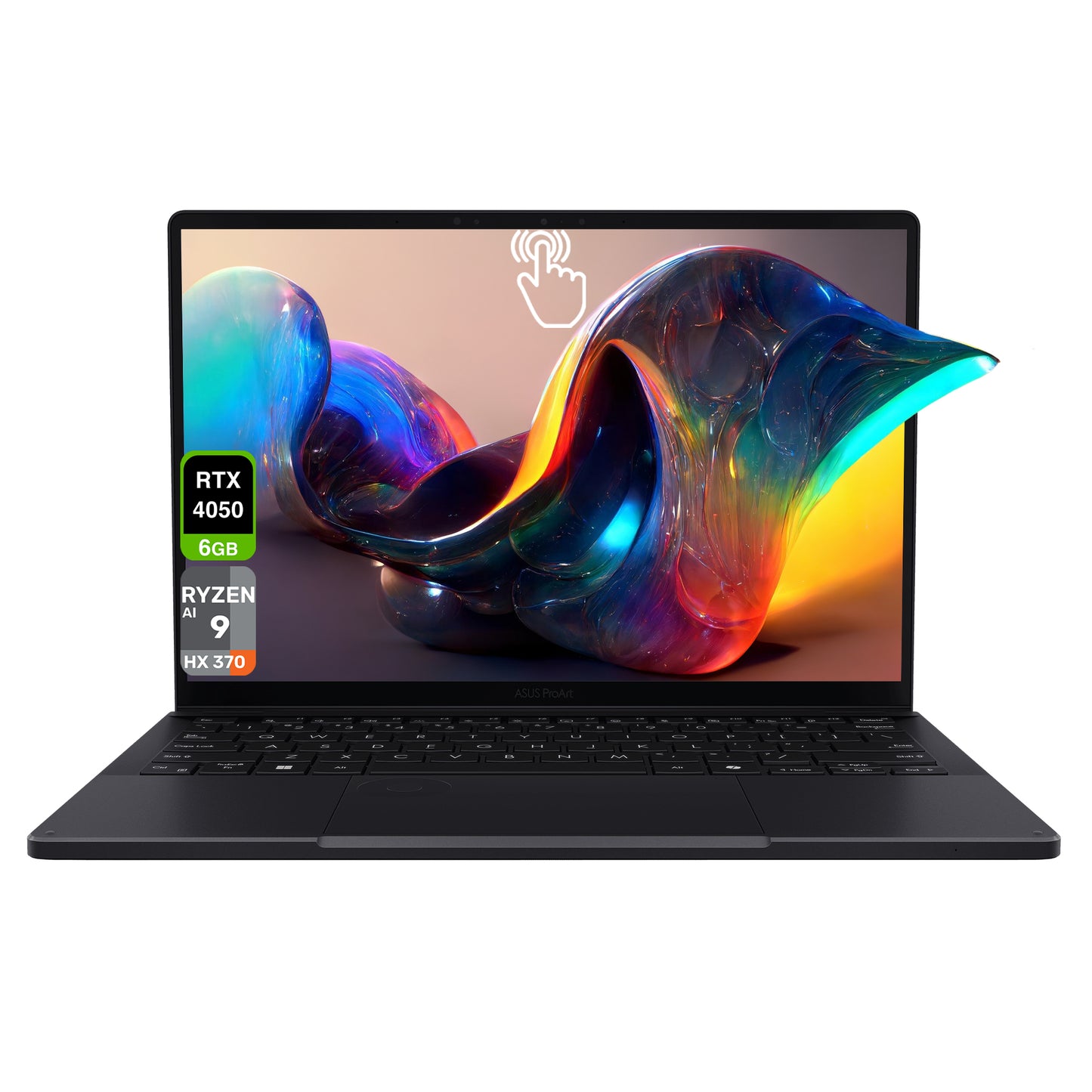 Asus ProArt PX13 Copilot+ Laptop, Ryzen AI 9 HX-370, 13.3'' 3K (2880x1800) OLED Touchscreen, RTX 4050, Backlit Keyboard