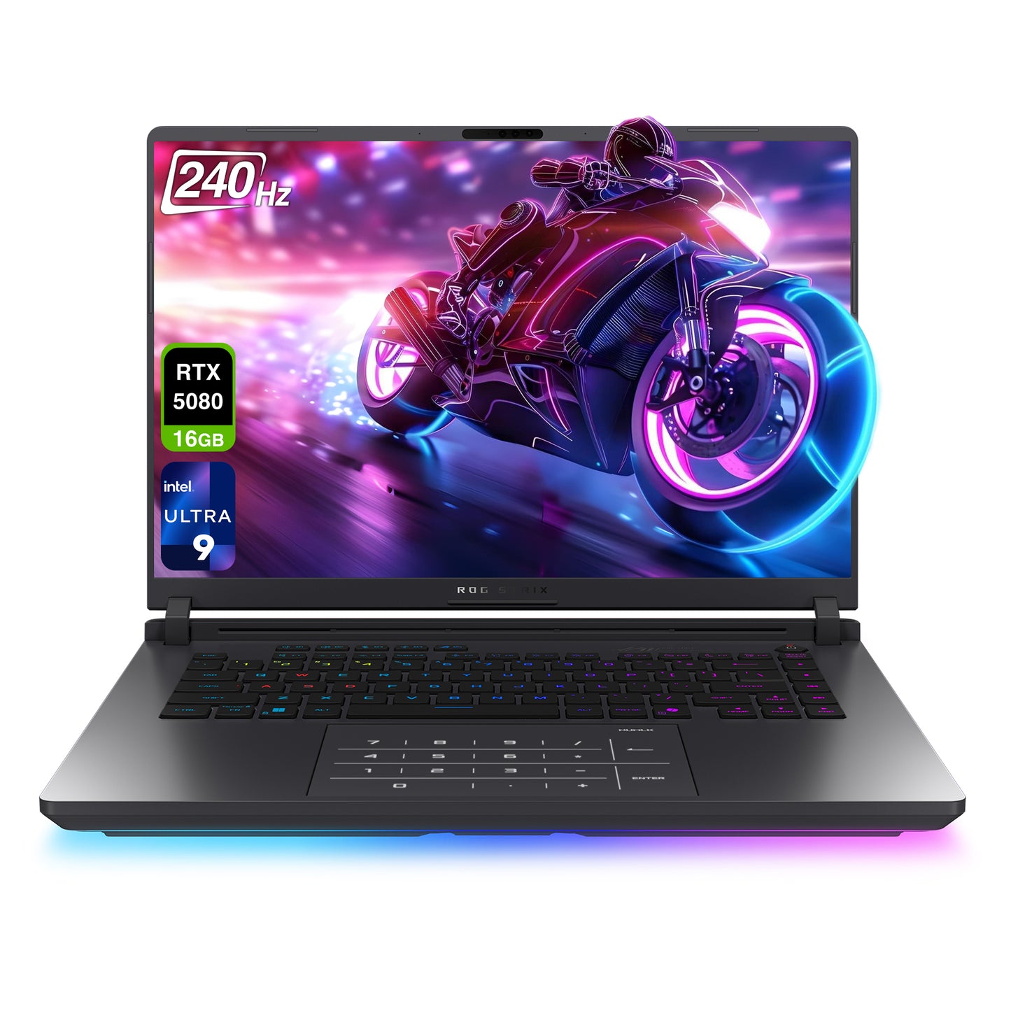 ASUS ROG Strix G16 Gaming Laptop, Ultra 9-275HX, 16" 2.5K (2560x1600) RTX 5080 (Used-Good)