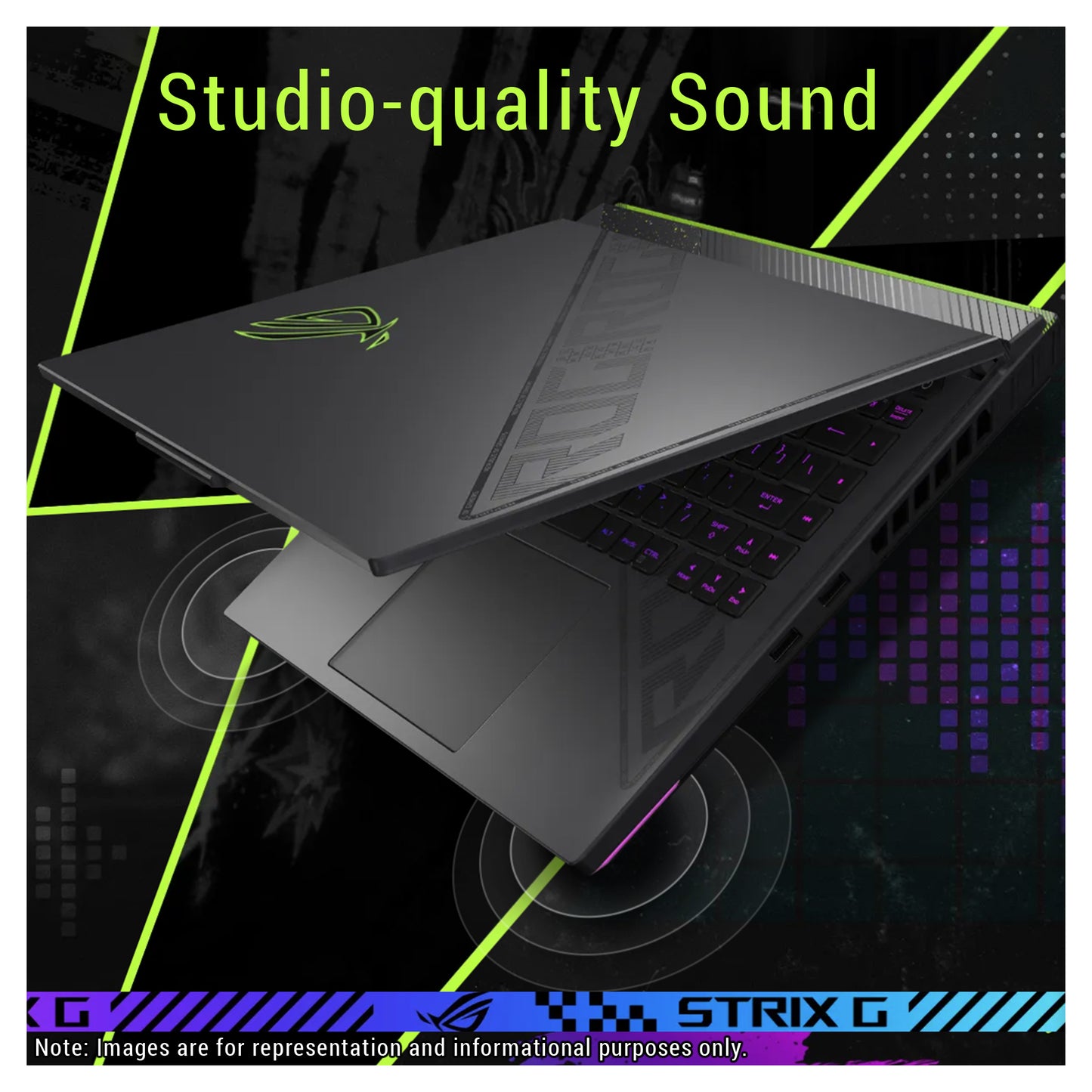 ASUS ROG Strix G16 Gaming Laptop, Ryzen 9-9955HX, 16" 2.5K (2560x1600) RTX 5070Ti, W11 Pro (Used-Like New)