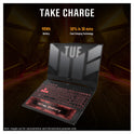ASUS TUF A15 Gaming Laptop, Ryzen 5-7535HS, 15.6" FHD (1920x1080) 144Hz, RTX 4060
