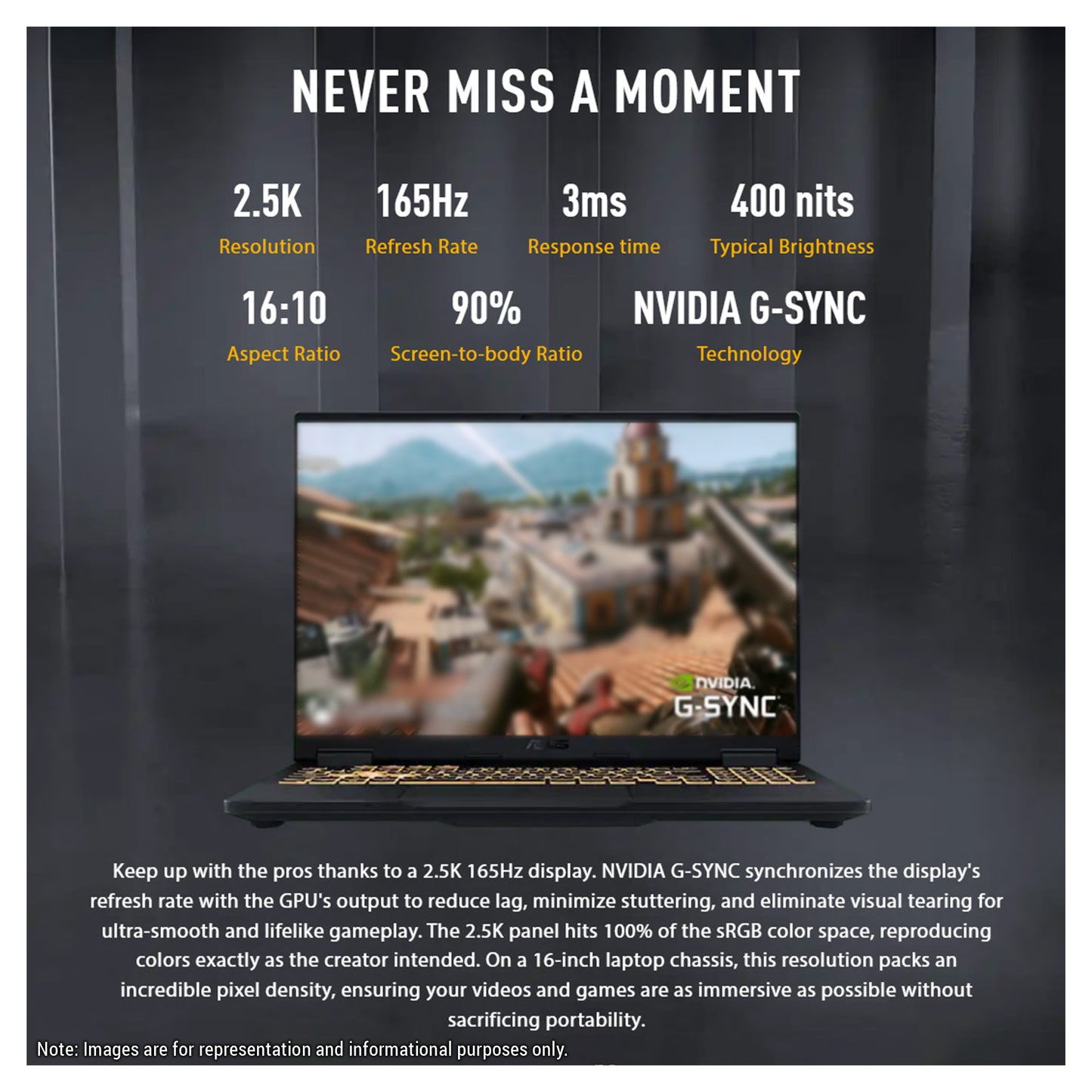 Asus Tuf F16 Gaming Laptop, i7-14650HX, 16'' FHD+ (1920x1200) 165Hz, RTX5060