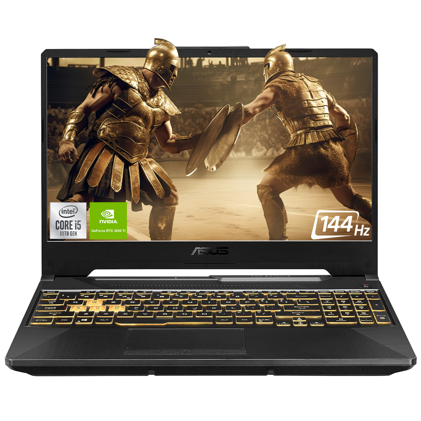 ASUS TUF F15 Gaming Laptop, 15.6” FHD, i5-11400H, RTX3050Ti, W11Home