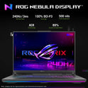 ASUS ROG Strix G18 Gaming Laptop, Ryzen 9-8940HX, 18" 2.5K (2560x1600) 240Hz, RTX5070 (Used-Like New)