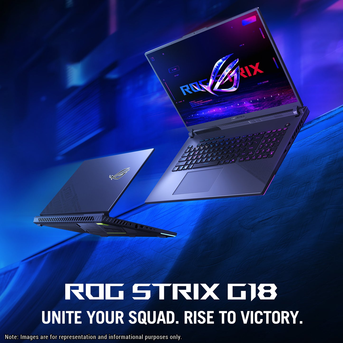 ASUS ROG Strix G18 Gaming Laptop, Ryzen 9-8940HX, 18" 2.5K (2560x1600) 240Hz, RTX5070 (Used-Like New)