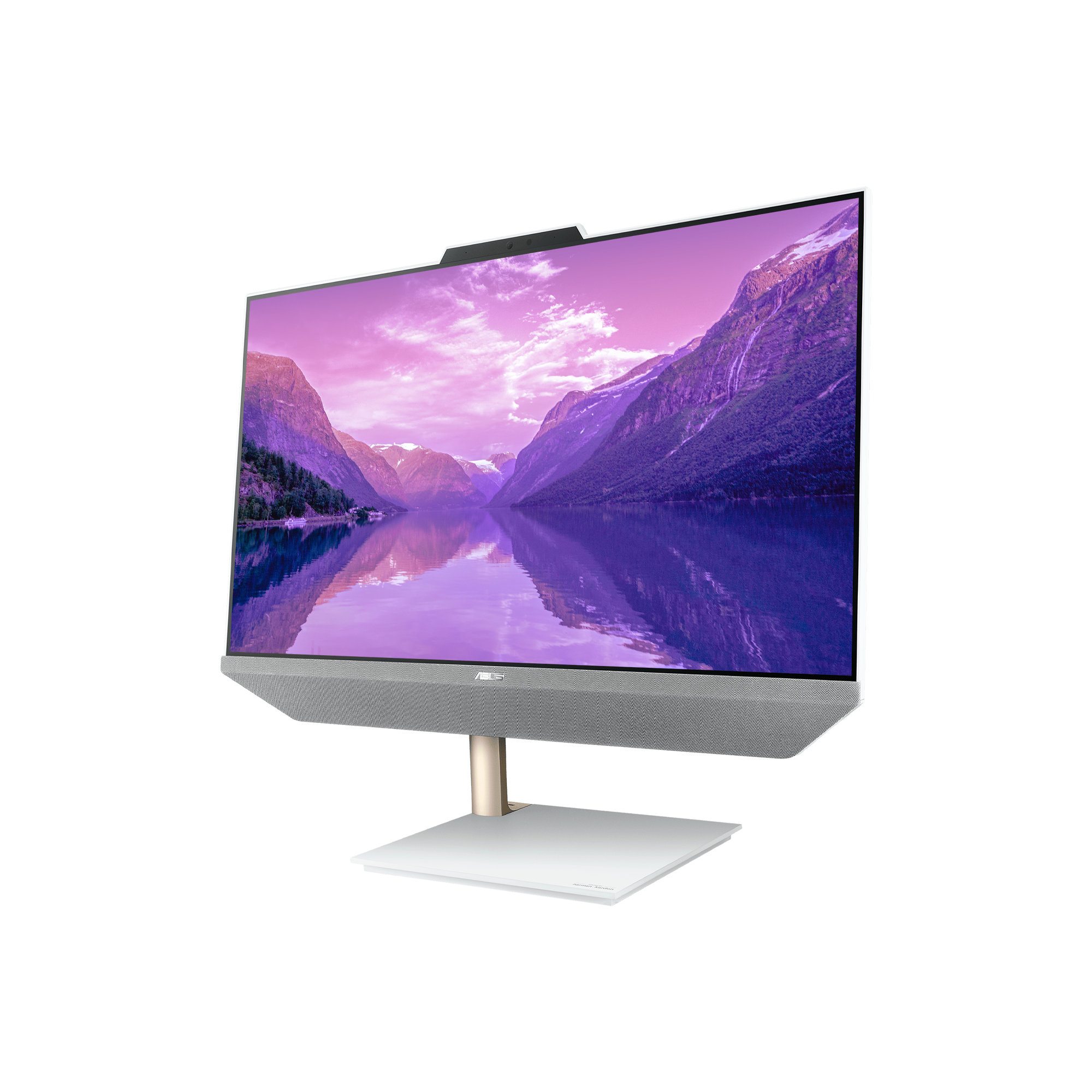 ASUS Zen AiO 24, 23.8” FHD Touchscreen Display, AMD Ryzen 7 5825U Processor, Windows 11 Home, Wireless keyboard and mouse, White
