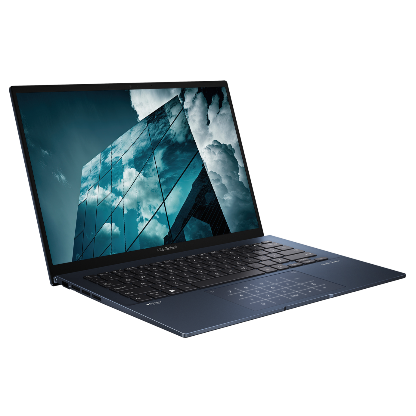 Asus ZenBook Laptop, 14" WQXGA Display, Intel Core i7-1360P, Intel Iris Xe graphics, Backlit Keyboard, Windows 11 Home, Black
