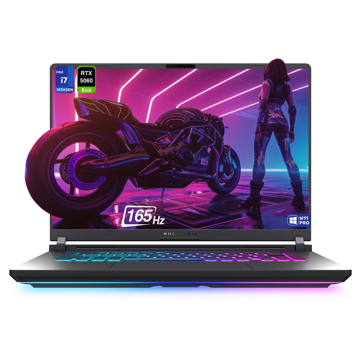 ASUS ROG Strix G16 Gaming Laptop, i7-14650HX, 16” FHD+ (1920x1200), RTX5060
