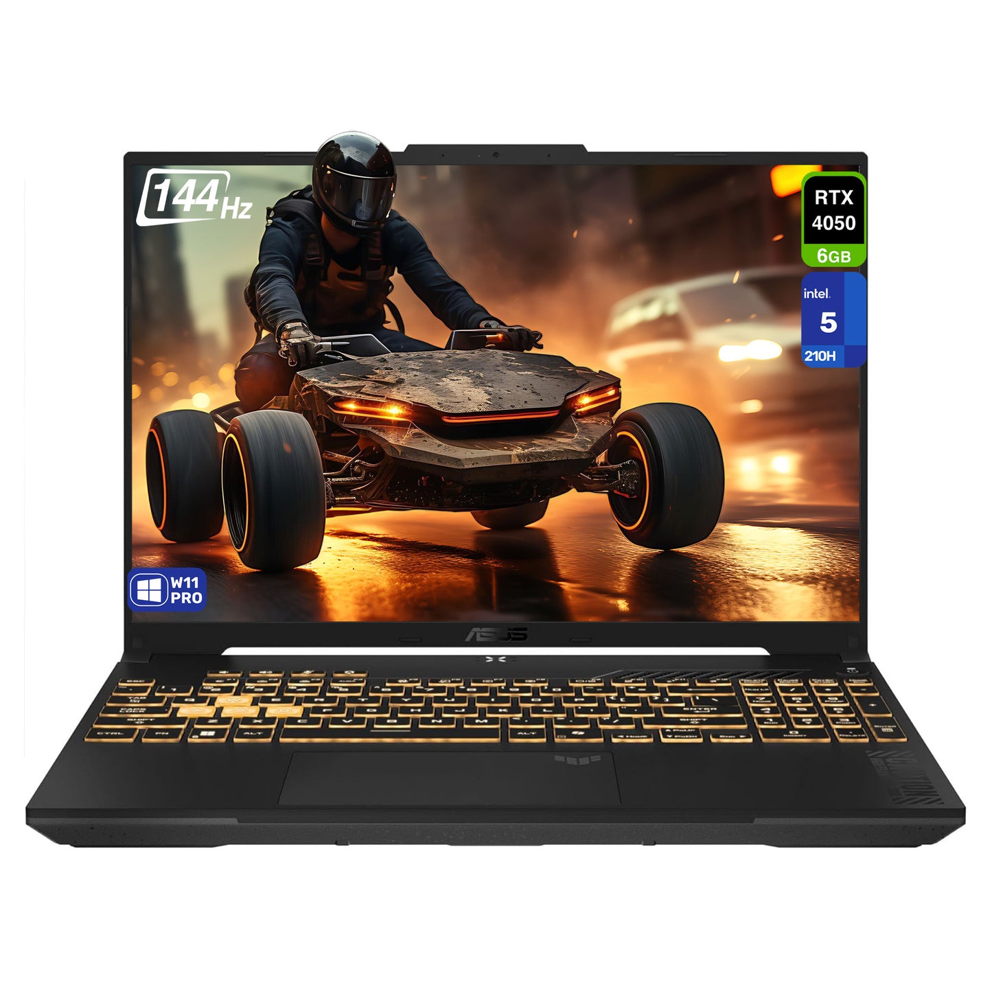 ASUS TUF F16 Gaming Laptop, 5-210H, 16'' FHD+ (1920x1200, WUXGA) 144Hz, RTX 4050