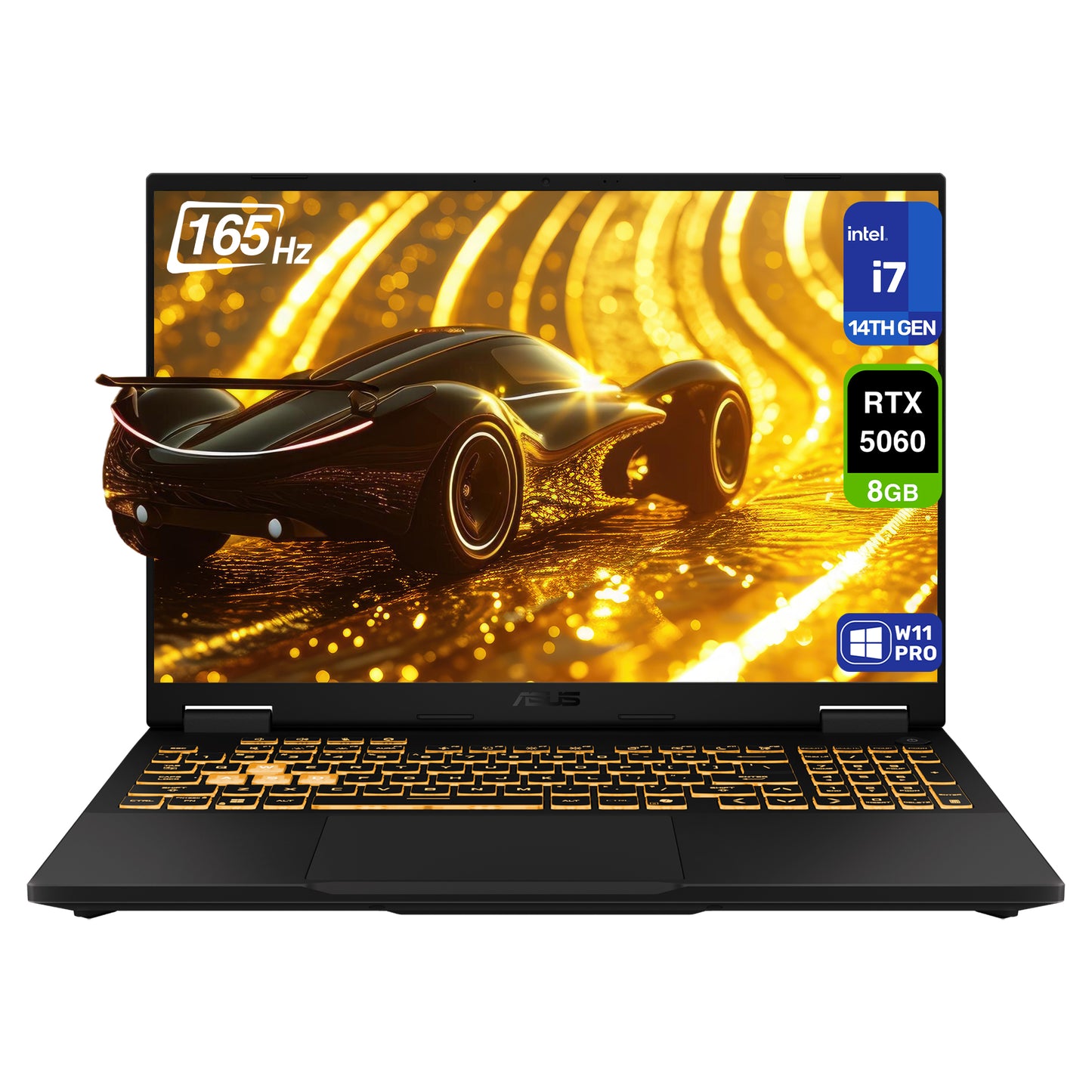 Asus Tuf F16 Gaming Laptop, i7-14650HX, 16'' FHD+ (1920x1200) 165Hz, RTX5060
