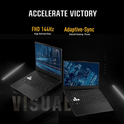 ASUS TUF Dash 15 Gaming Laptop, 15.6" FHD Display, Intel Core i7-12650H, GeForce RTX 3060, Windows 11 Home, Black - Teknoraks