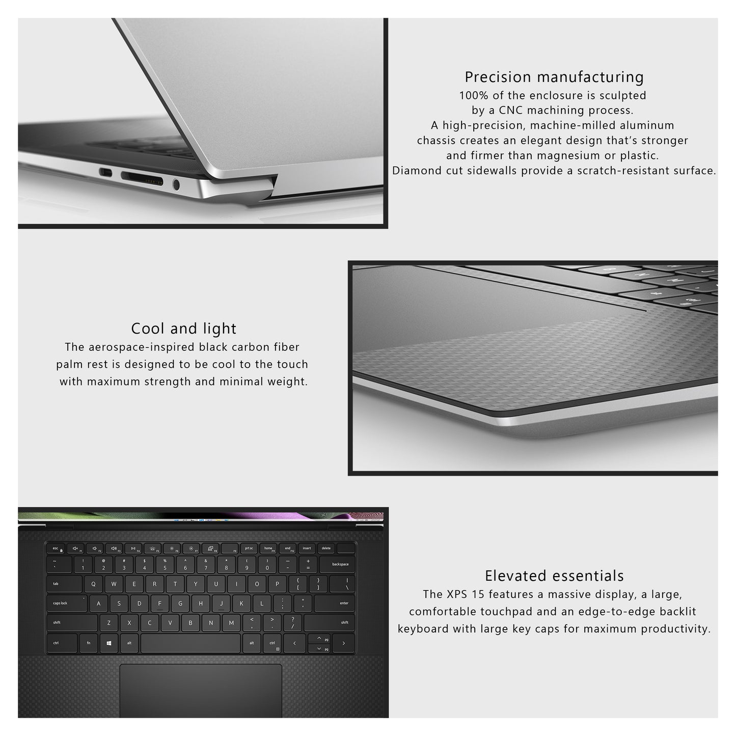 Dell XPS 15 9520 (Latest Model) Laptop, i7-12700H, FHD+, Non Touch, RTX3050 W11Pro (Used-Like New))