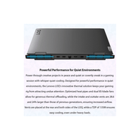 Lenovo LOQ Gaming Laptop, 16" WUXGA Display , Intel Core i7-13700H, RTX NVIDIA GeForce RTX 4060, Windows 11 Home, Storm Grey - Teknoraks