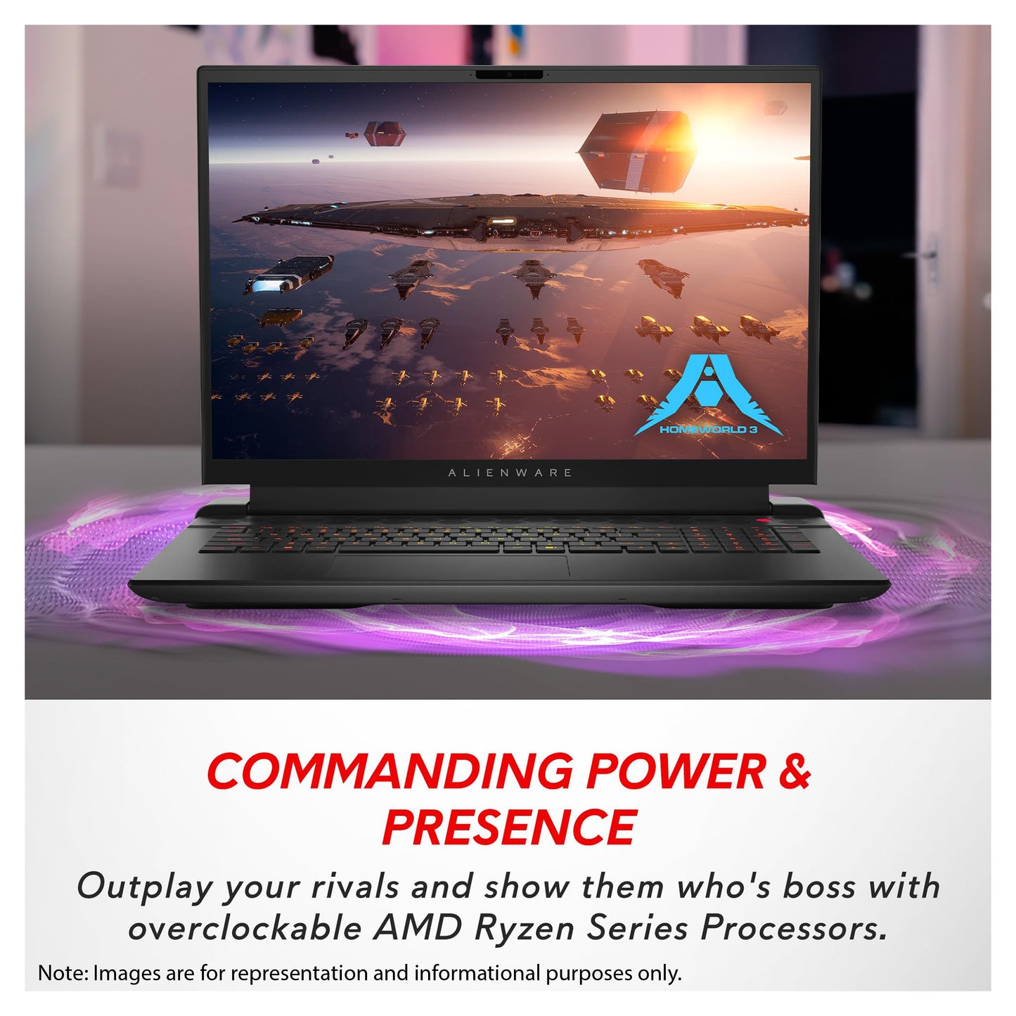 Alienware M18 Gaming Laptop, Ryzen 9 7845HX, 18" QHD+, RTX4070, W11Home (Used-Like New)