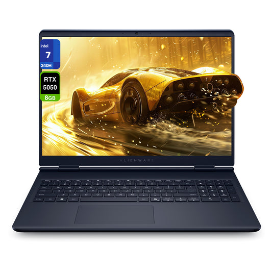 Alienware 16 Aurora Gaming Laptop, Intel 7-240H, 16'' WQXGA (2560x1600) 120Hz, RTX5050