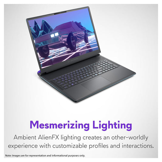 Alienware 18 Area 51 Gaming Laptop, Ultra 9-275HX, 18" QHD+ (2560x1600) 300Hz, RTX5070