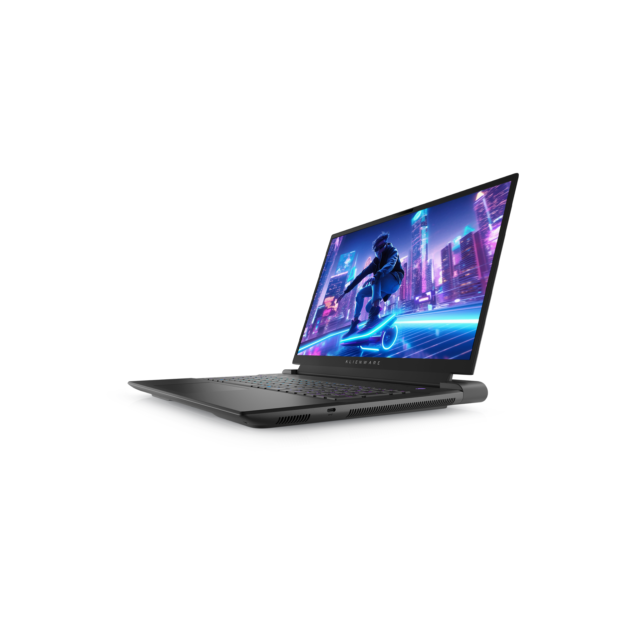 Alienware M18 Laptop, 18" QHD Display, Intel Core i9-13900HX,NVIDIA GeForce RTX 4080, Backlit Keyboard, Windows 11 Home, Dark Metallic Moon