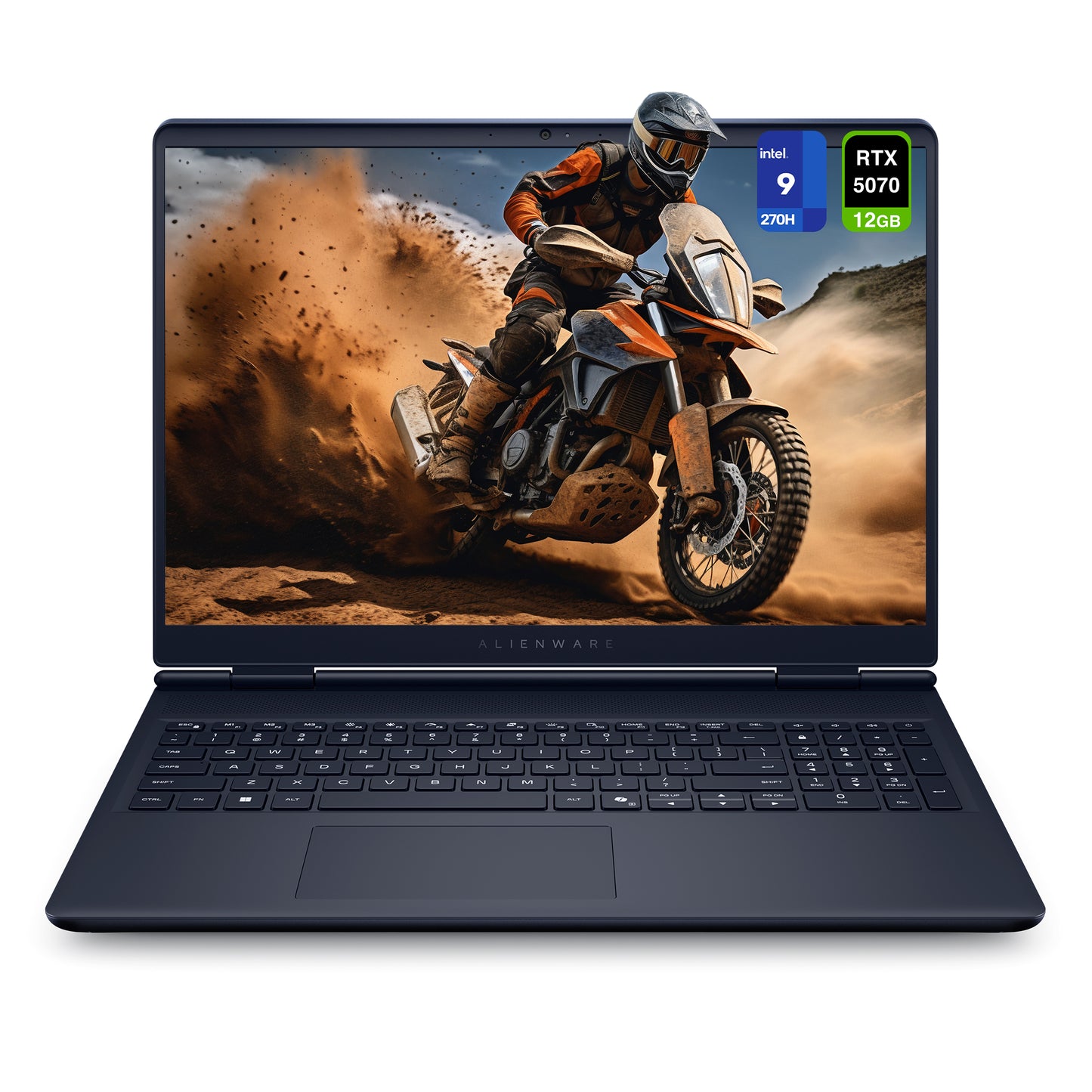 Alienware 16 Aurora Gaming Laptop, Intel 9-270H, 16" WQXGA (2560x1600) 120Hz RTX 5070